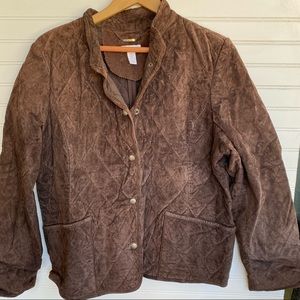 charter club leather jacket